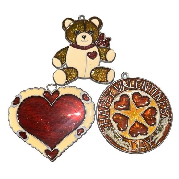 Vintage valentines theme Sun catcher bundle - Picture 1 of 4